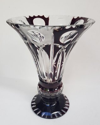 Bohemian Crystal Glass Vase-QDP-1187929