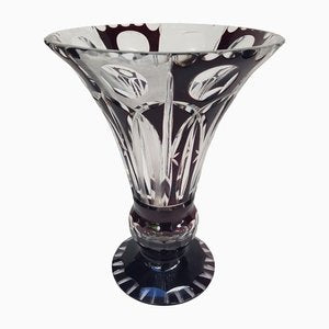 Bohemian Crystal Glass Vase-QDP-1187929