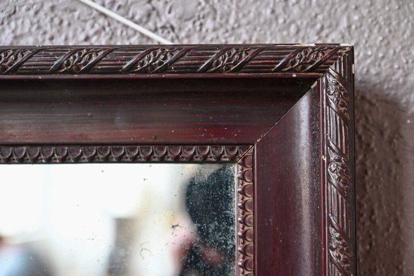 Bohemian French Wood Mirror, 1890s-AIU-1804693