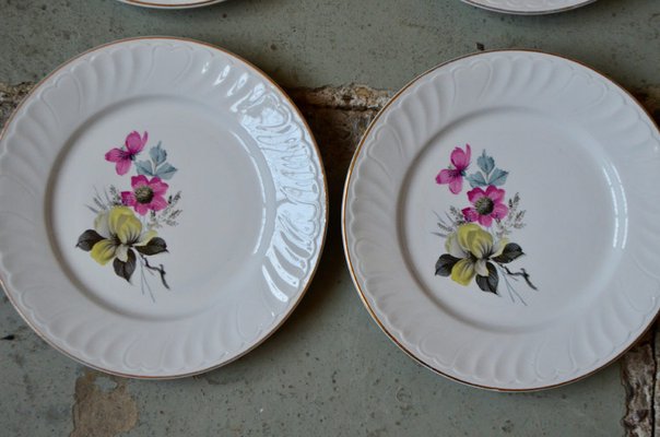 Bohemian Plates from Keller and Guerin Lunéville Badonviller, Set of 8-AIU-1115309