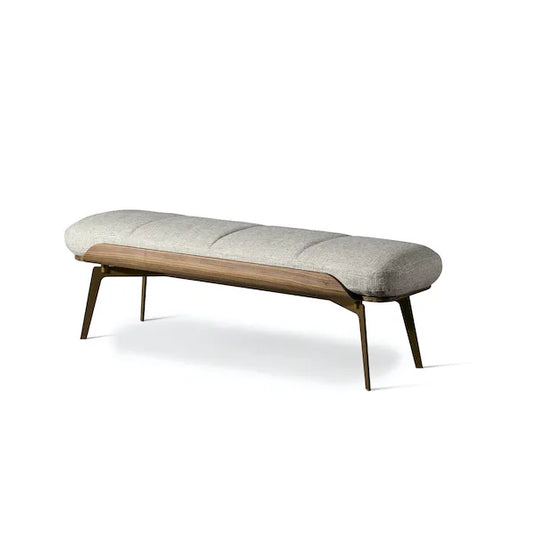 Olos - Upholstered Fabric Bench by Bonaldo
