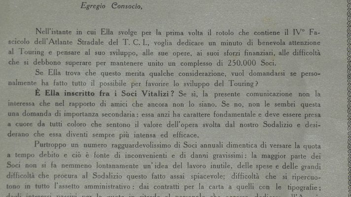 Bond Opera Cartographic, International Atlas of the Italian Touring Club with Dedication by Benito Mussolini, Italy 1927, Set of 9-ERB-964752