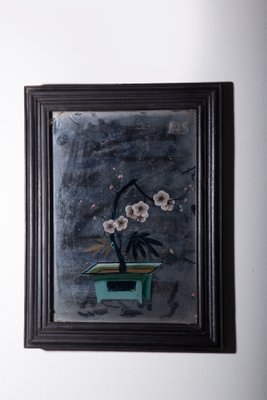 Bonsai, 1800, Reverse Glass Painting-RCE-2040291