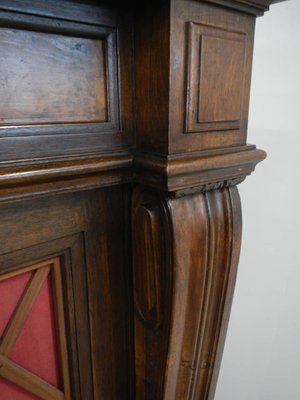 Bookcase in Walnut and Burr Walnut, 1950s-WWQ-935267