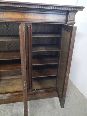 Bookcase in Walnut and Burr Walnut, 1950s-WWQ-935267