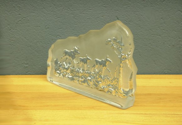 Bookend by Nybro Glassbrug Paul Isling-KDW-1304310