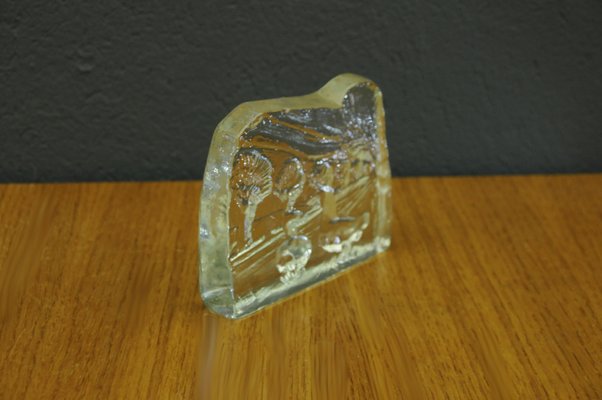 Bookend by Paul Isling for Nybro Glasbruk-KDW-1306202