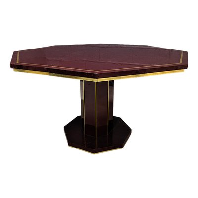 Bordeaux Lacquer Table by Eric Maville-HLV-1789574