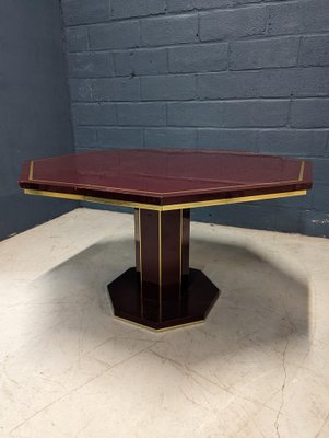 Bordeaux Lacquer Table by Eric Maville-HLV-1789574