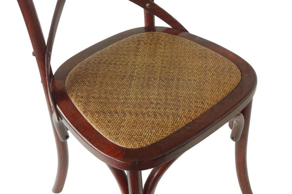 Born Beech Chairs in Woven Straw, 1990, Set of 4-GKB-1802289