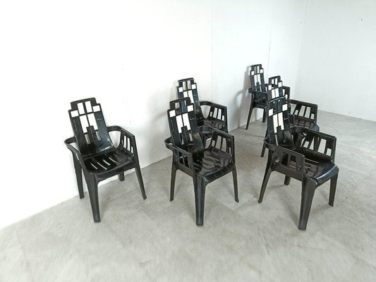 Boston Chairs by Pierre Paulin for Henry Massonnet, 1988, Set of 6-IRH-1807443