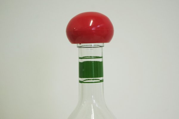 Bottle and Glasses for Liquor, 1960s, Set of 6-KNM-936091