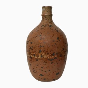 Bottle Vase in Sandstone Pyrity by Vasil Ivanov, 1960s-VAM-1009559