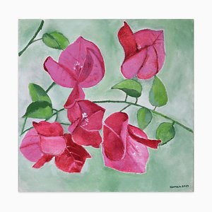 Bouganvillea - Original Oil on Canvas by Marzia Trinca - 2019 2019-ZCI-757187