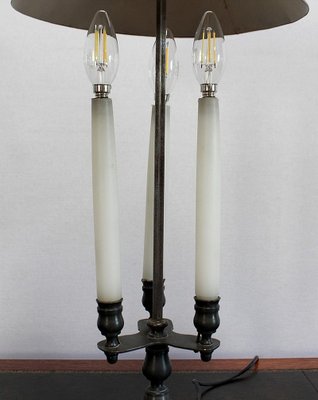 Bouillotte Style Lamp in Bronze, Early 20th Century-RVK-1016316