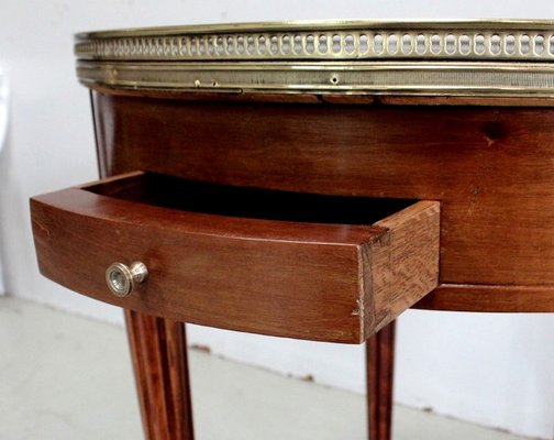 Bouillotte Table in Mahogany in the Style of Louis XVI, Early 20th Century-RVK-925302