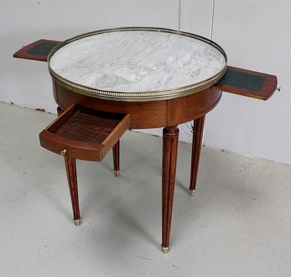 Bouillotte Table in Mahogany in the Style of Louis XVI, Early 20th Century-RVK-925302