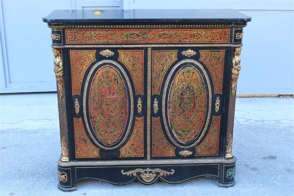 Boulle Cabinet, France, 1860s-EH-1811378