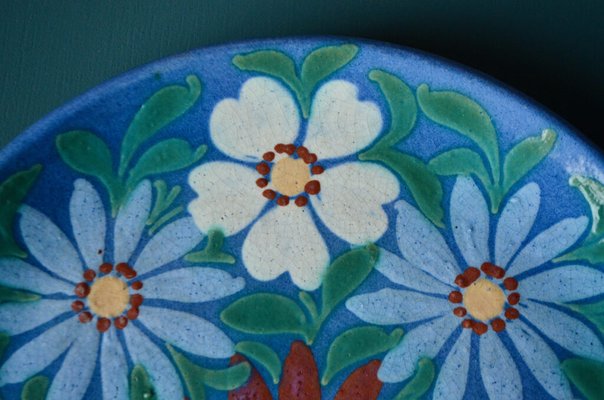 Bouquet Dish by Jean Gallon in Suffenheim, 1920s-AIU-1742670