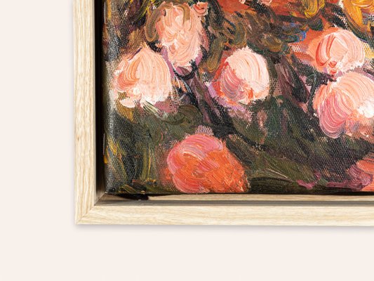 Bouquet, Oil on Canvas, Framed-GPP-1091666