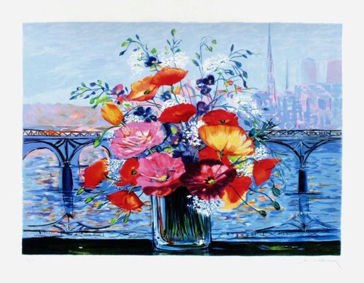 Bouquet Pont Des Arts by Michel-henry-FMZ-893551