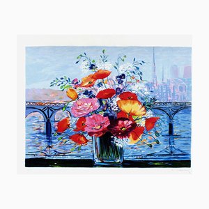 Bouquet Pont Des Arts by Michel-henry-FMZ-893551