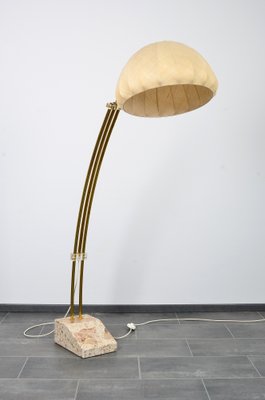 Bow Floor Lamp with Marble Base from Hustadt Leuchten, 1960s-IV-1143868