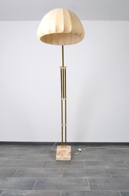 Bow Floor Lamp with Marble Base from Hustadt Leuchten, 1960s-IV-1143868