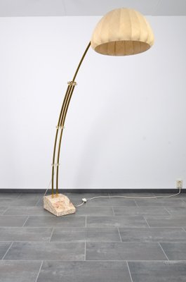 Bow Floor Lamp with Marble Base from Hustadt Leuchten, 1960s-IV-1143868