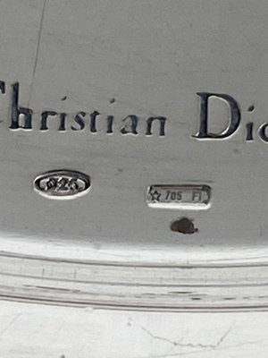 Bowl in Sterling Silver from Christian Dior-KKG-1319384