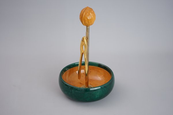 Bowl with Nutcracker by Aldo Tura for Macabo, 1960s-XNJ-1424684