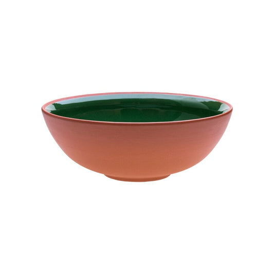 Earth bowl 1 L by Vaidava Ceramics #moss green #