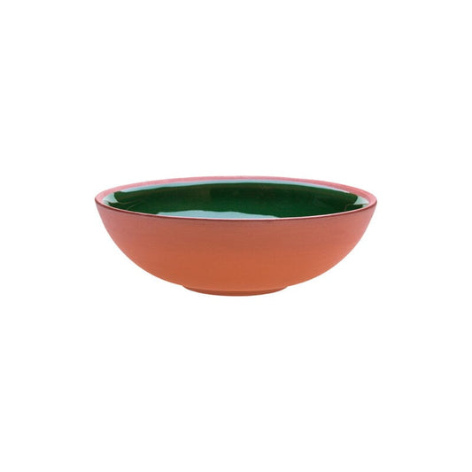 Earth bowl 0,6 L by Vaidava Ceramics #moss green #