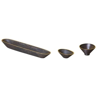 Bowls by Carl Auböck for Werkstätte Carl Auböck, Set of 3-SFD-631622