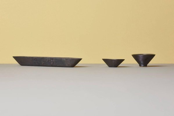 Bowls by Carl Auböck for Werkstätte Carl Auböck, Set of 3-SFD-631622