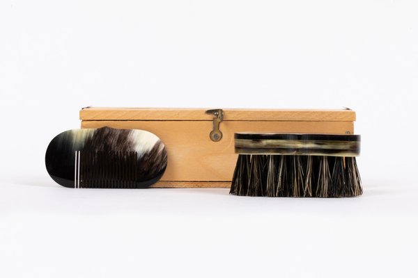 Box with Comb and Brush by Carl Auböck, Austria, 1960s-SFD-1339458