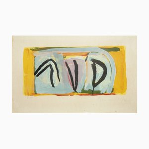 Bram Van Velde, Abstract Composition, 1973, Lithograph-NRC-1788020