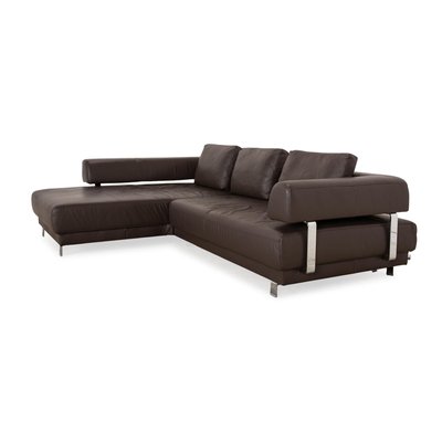 Brand Face Leather Corner Sofa from Ewald Schillig-RQW-2016697