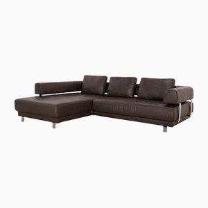 Brand Face Leather Corner Sofa from Ewald Schillig-RQW-2016697