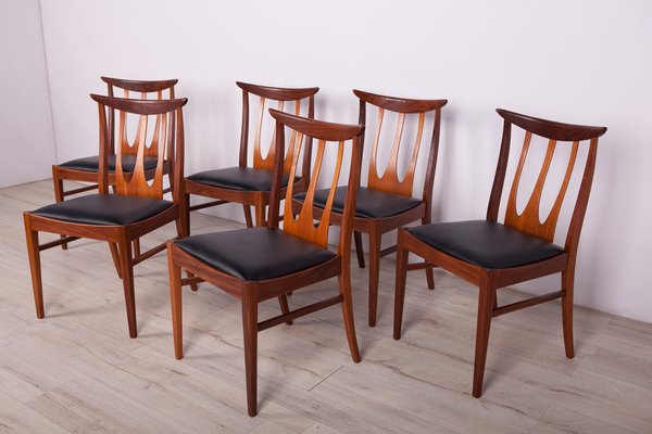 Brasilia Dining Chairs from G-Plan, 1960s, Set of 6-NIT-1807749