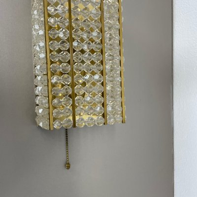 Brass and Aryl Glass Wall Light Sconce by Emil Stejnar, 1950s-QZ-1819697