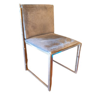 Brass and Chrome Chair by Cittone Oggi-TCS-1092246