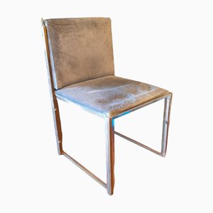 Brass and Chrome Chair by Cittone Oggi-TCS-1092246