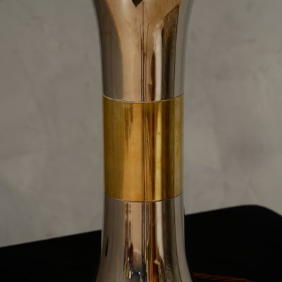 Brass and Chrome Table Lamp, 1970-UH-1790585