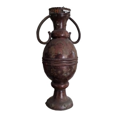 Brass and Cooper Vase-TCS-1749180