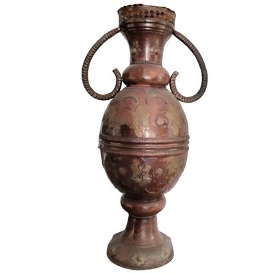 Brass and Cooper Vase-TCS-1749180