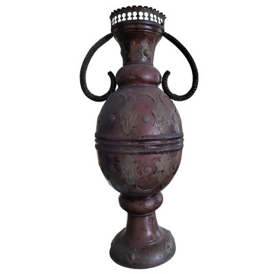 Brass and Cooper Vase-TCS-1749180