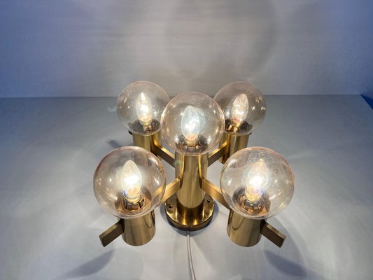 Brass and Glass by Hans-Agne Jakobsson, 1960s-PUK-2026598