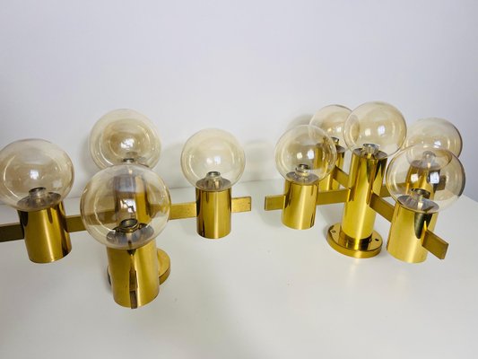 Brass and Glass by Hans-Agne Jakobsson, 1960s-PUK-2026598