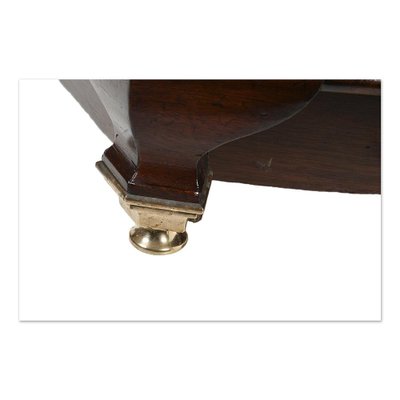 Brass and Mahogany Shopping Showcase-NQ-1239313